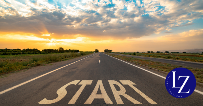 road with the word start in it for start a coaching business