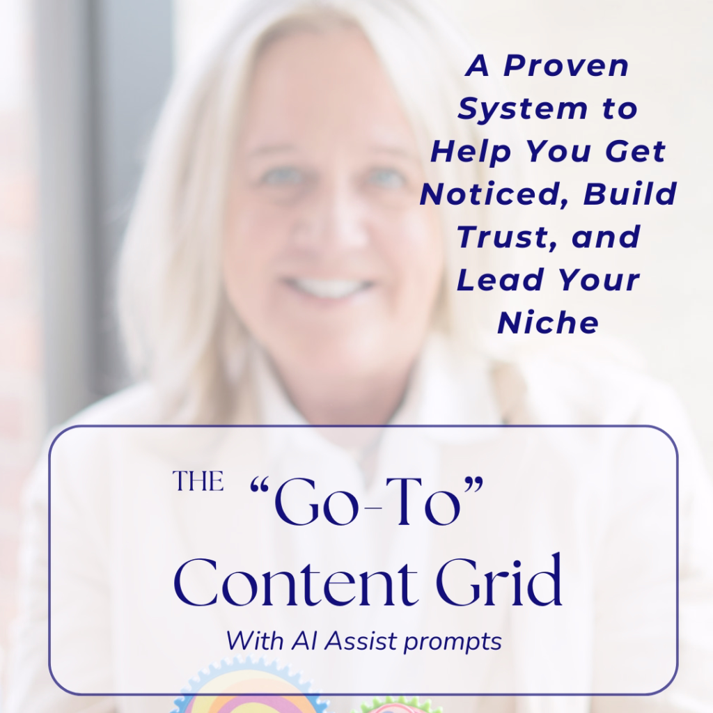 Image: Laura Zavelson Text: The "Go-To" Content Grid
